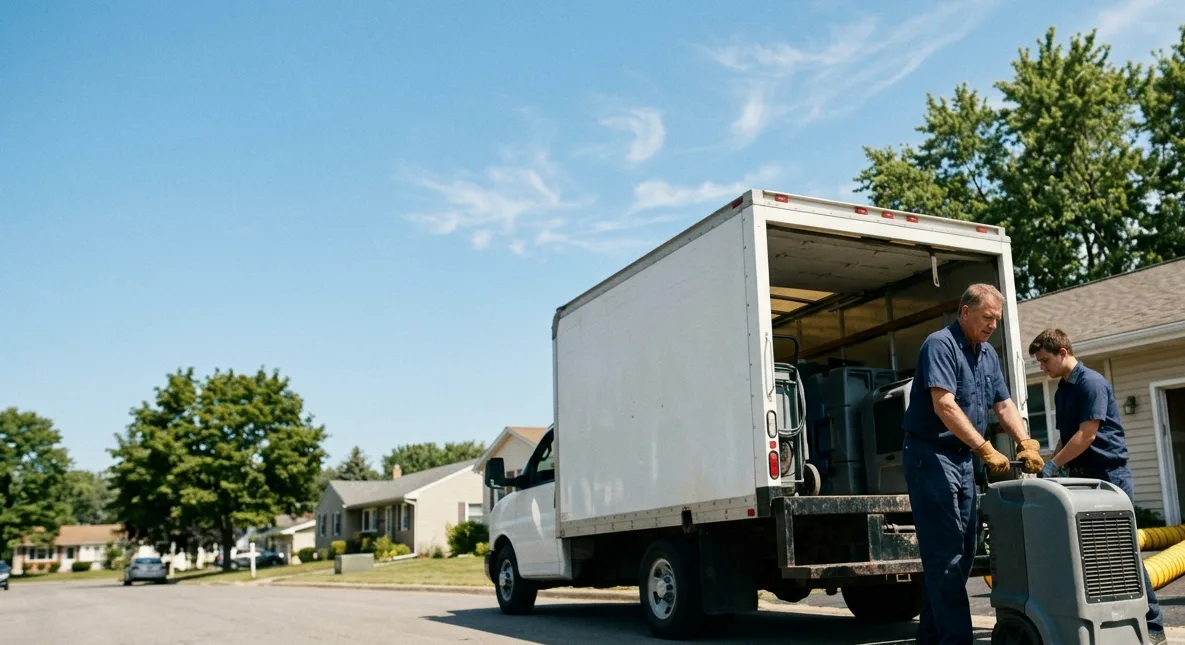 Water Damage Cleanup in Russellville, OH near me